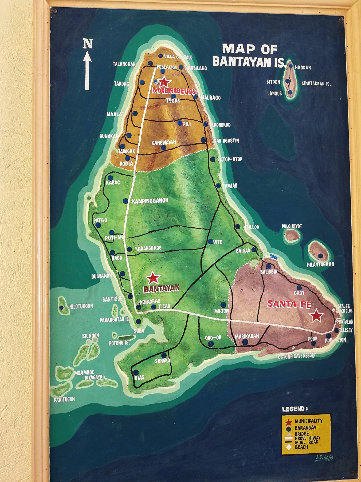 cebu tourism map